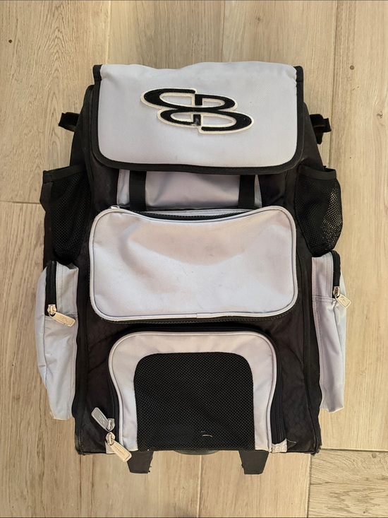 Boombah Other - Boombah Superpack Rolling Black/Gray Multi Compartment baseball/Softball GearBag